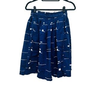 Apiece Apart Blue Printed Skirt